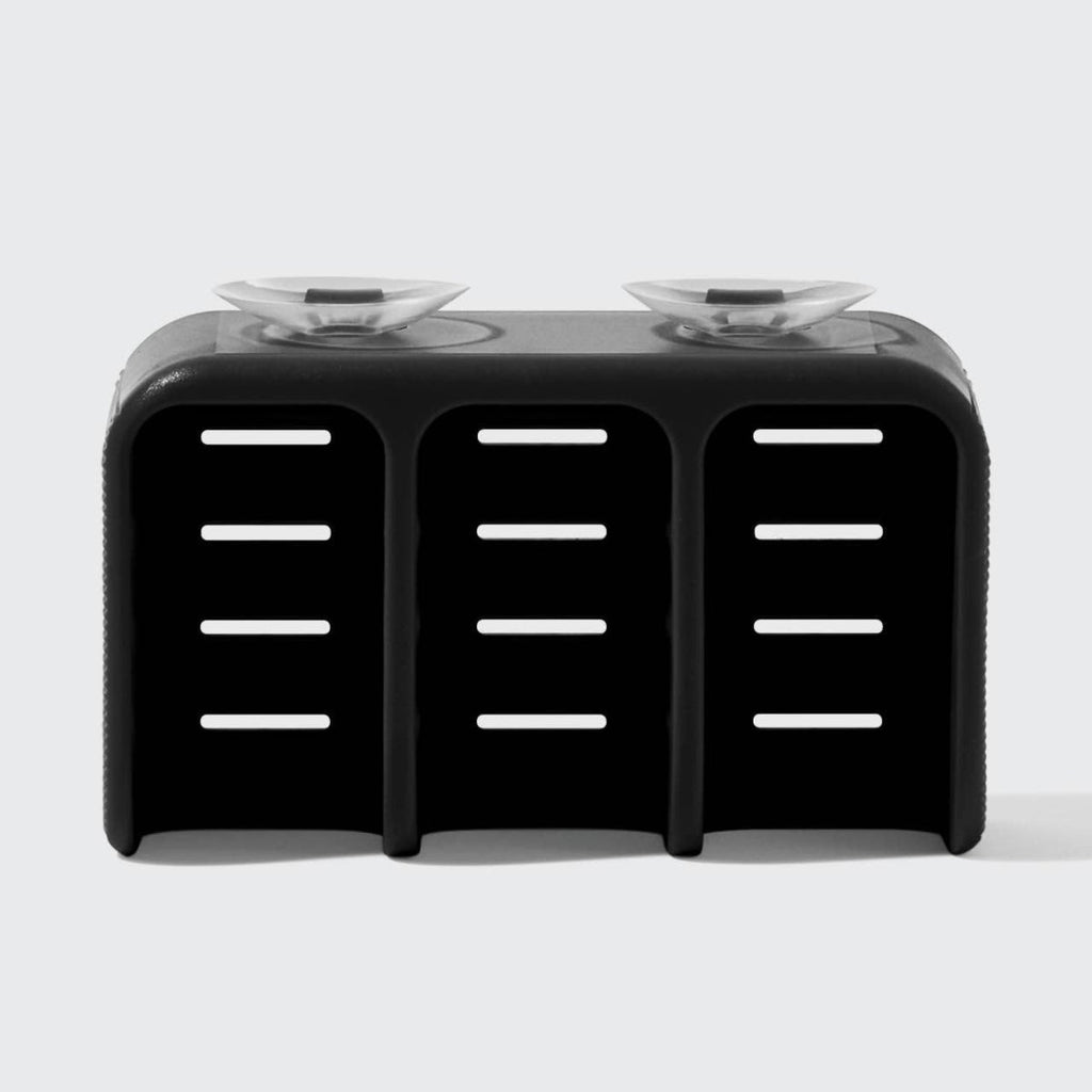 /kit•sch/ - Black Self - Draining Soap Dish - XQ