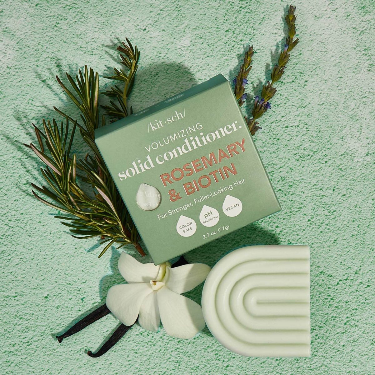 /kit•sch/ - Rosemary & Biotin Volumizing Solid Conditioner - XQ