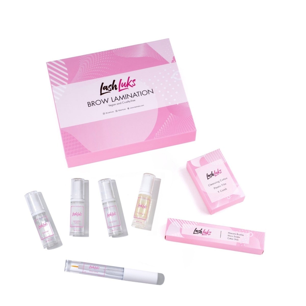 Lash Luks - Brow Lamination Professional Kit - XQ