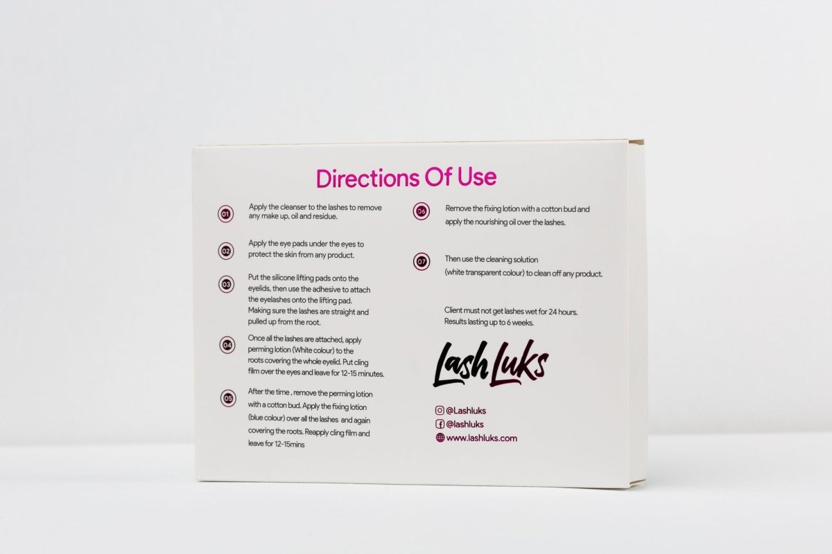 Lash Luks - Professional Eyelash Perm Kit - XQ