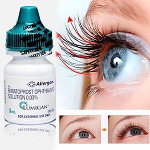Bimatoprost Ophthalmic Eye Drops LATISSE Lash Growth Serum (3ml) - XQ