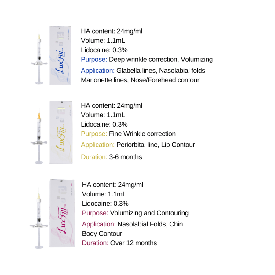 LuxFill - HA CE Filler 1mL - XQ