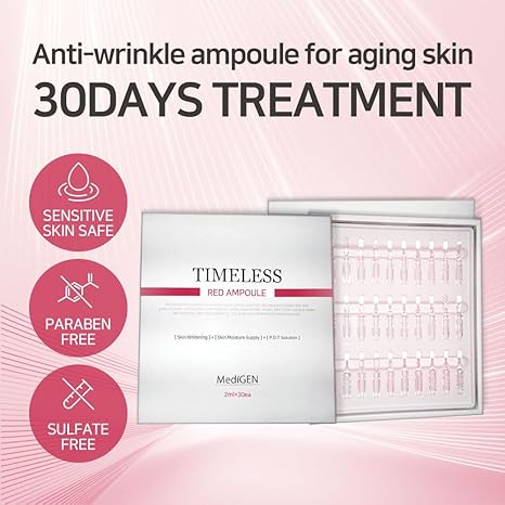 Medigen Timeless Red Ampoule 2ml x 30 - XQ