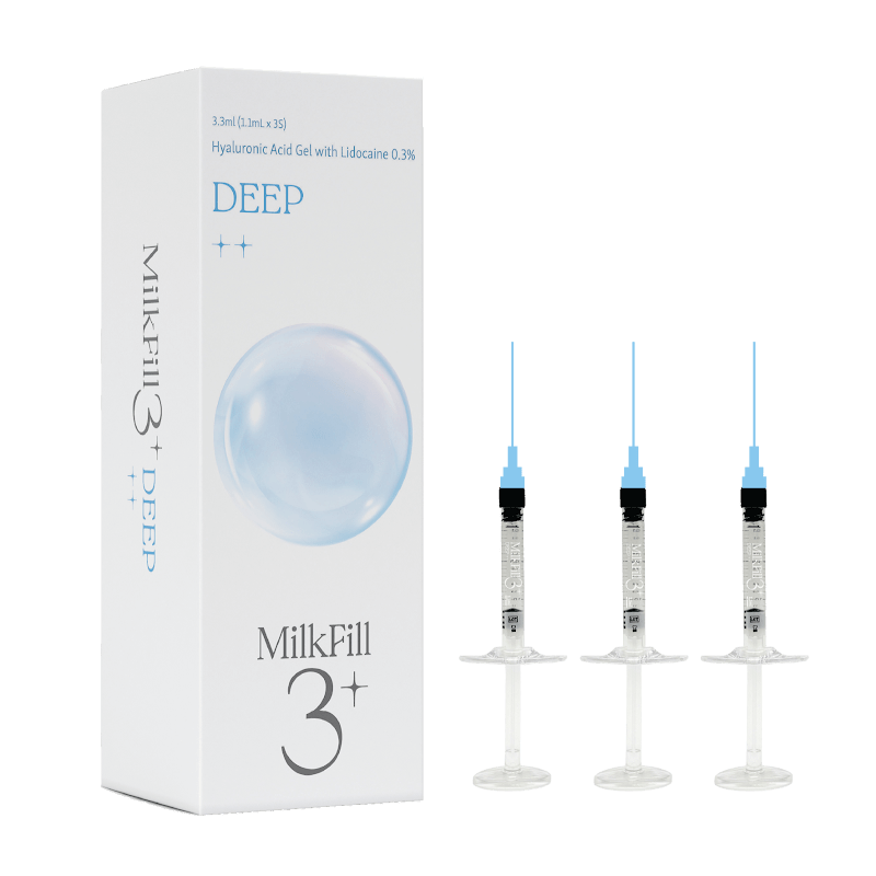 Milkfill 3+ HA Filler (1.1mL x 3) - XQ