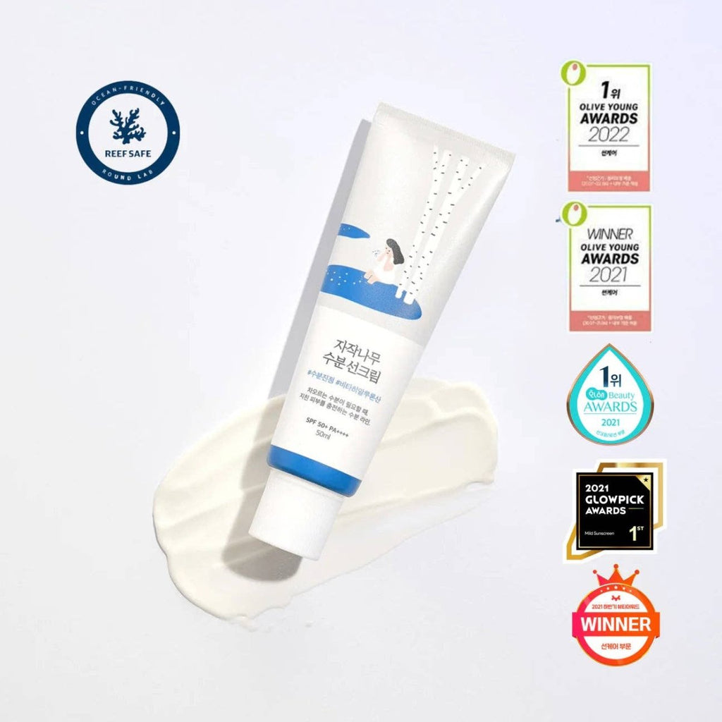 ROUND LAB - Birch Juice Moisturizing Sunscreen (SPF50+ PA++++) 50ml - XQ