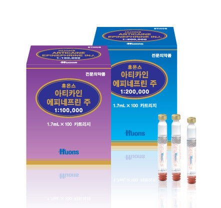 Huons Articaine Epinephrine Inj 1.7ml - XQ